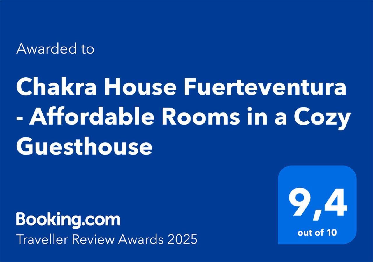 Chakra House Fuerteventura - Affordable Rooms In A Cozy Guesthouse Коральео Экстерьер фото